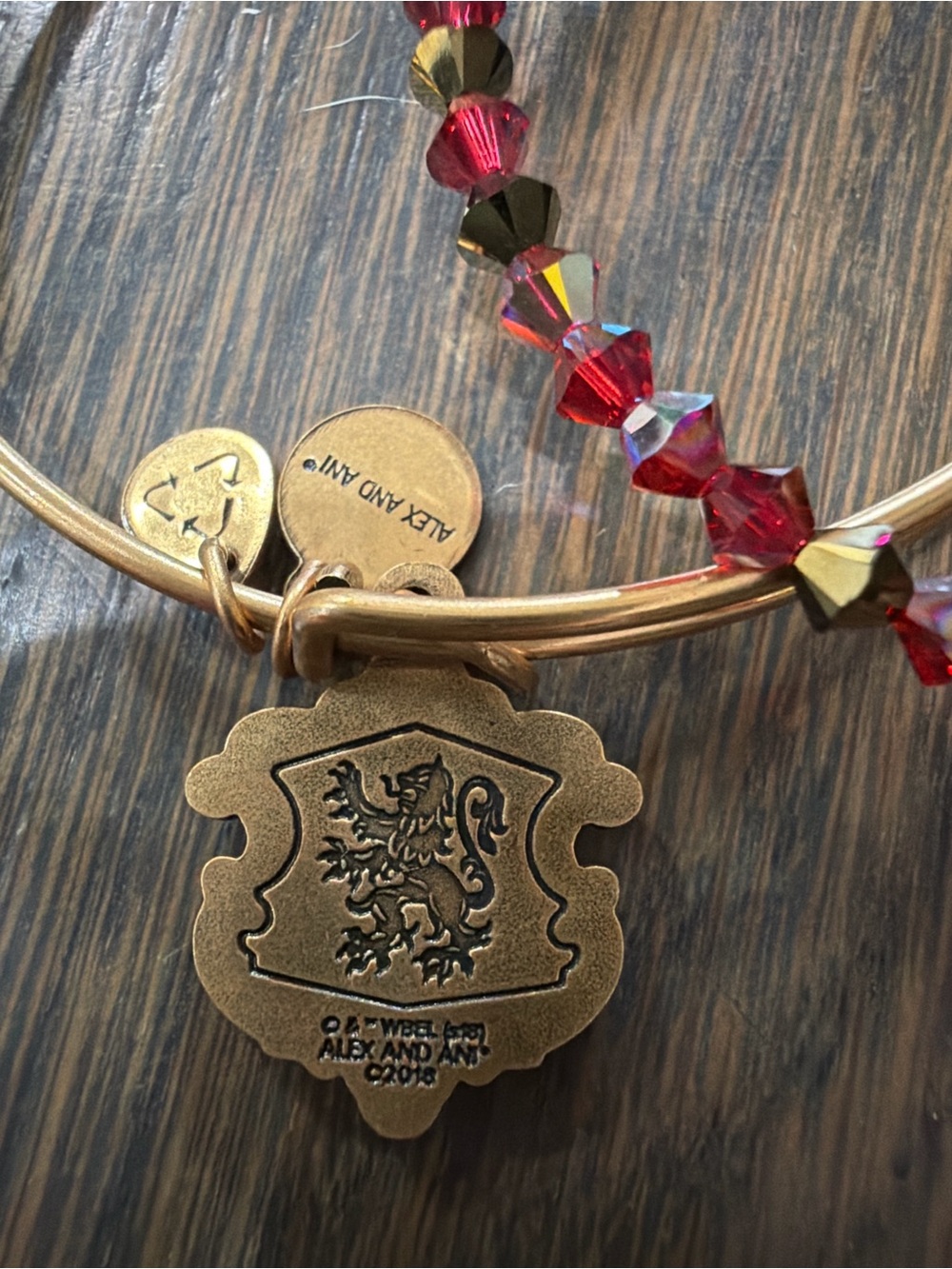 Alex and Ani Harry Potter Bracelet Lot of 8 – Lumos Gryffindor Always - Picture 5 of 11